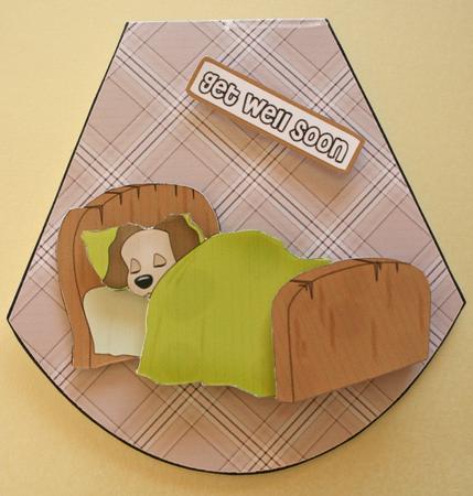 Sweet Dreams Wobble Card by Helen Harding-Shepphard