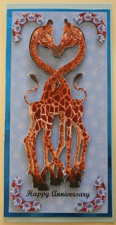 Giraffe Sweethearts by Helen Harding-Shepphard