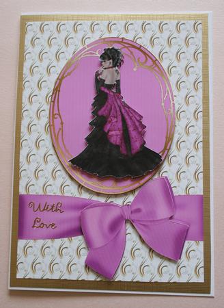 Glorious Elegance in Lilac by Helen Harding-Shepphard