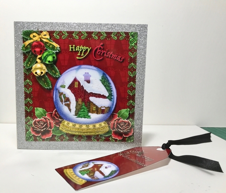 Christmas Snow Globe by Helen Howell