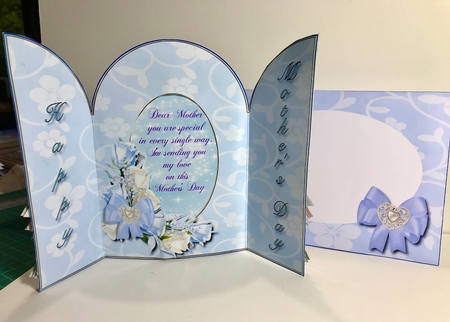 For Mother - Gatefold Card  by Helen Howell