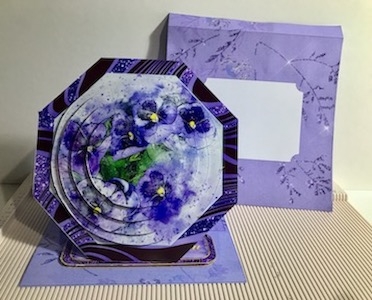 Purple Fantasy - Multi-Occasions Card  by Helen Howell