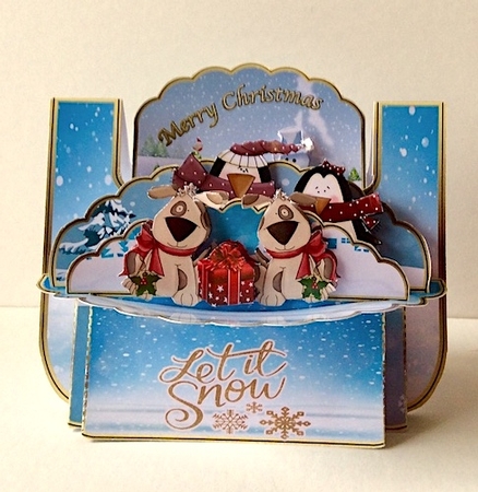 Christmas Shelf Card  by Helen Howell