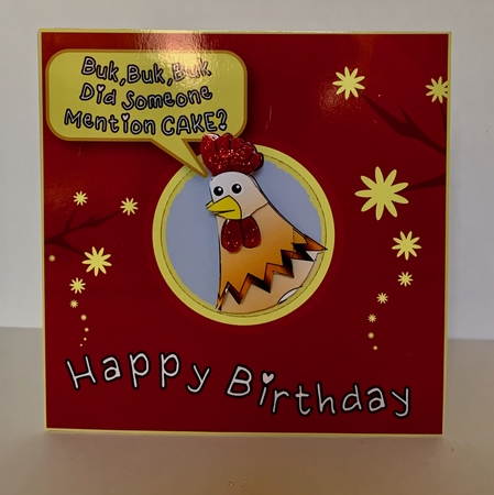 Chickie-tastic - Unisex card by Helen Howell