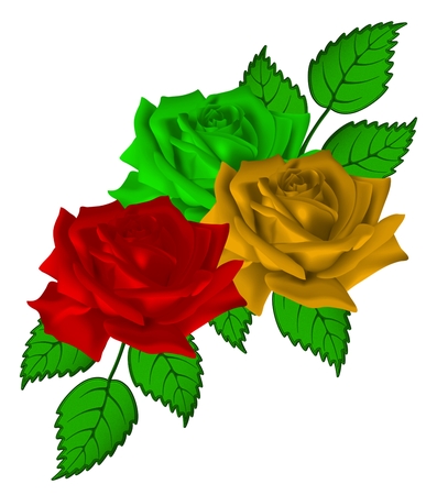 Cherry Cupcake Rose PNG by Helen Howell