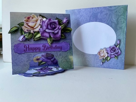Summer Bouquet - Multi Occasions Flap Fold Card by Helen Howell