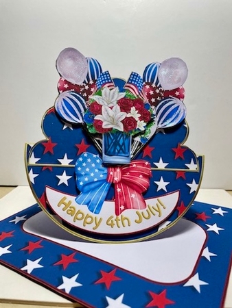 Rocking 4th July - Rocker Card by Helen Howell