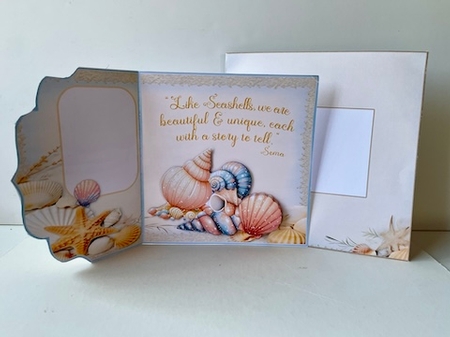 Seashells - multi Occasions card by Helen Howell