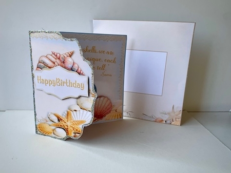 Seashells - multi Occasions card by Helen Howell