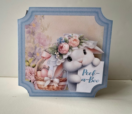 Peek-a-boo Easter Bunnies 1 by Helen Howell