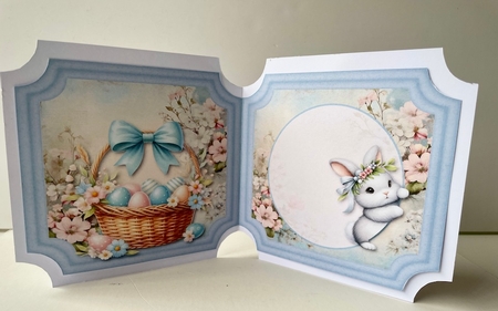 Peek-a-boo Easter Bunnies 1 by Helen Howell