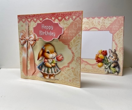 Bunny Pop Out 2 - Multi Occasions Card by Helen Howell