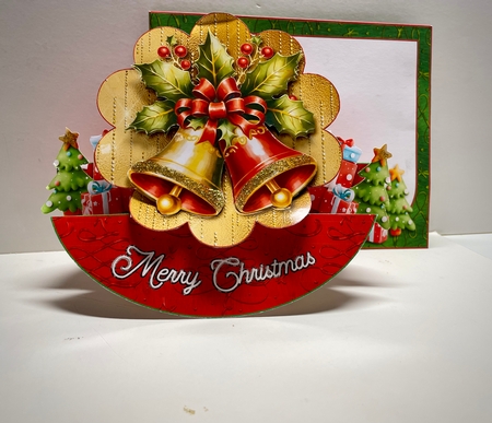 Christmas Bells Rocker Stepper Card by Helen Howell