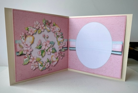 Blossoms 1 - Blank Card by Helen Howell