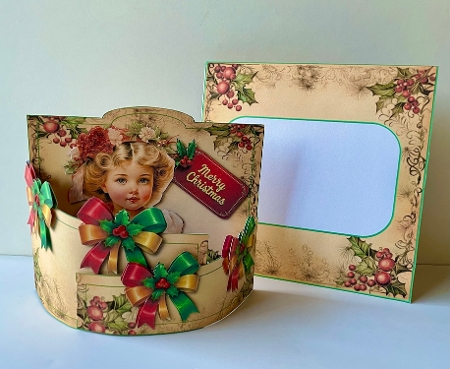 Christmas Wishes - Bendy Card by Helen Howell