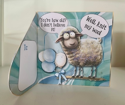 Well, Knit my Wool! - a Unisex Card by Helen Howell