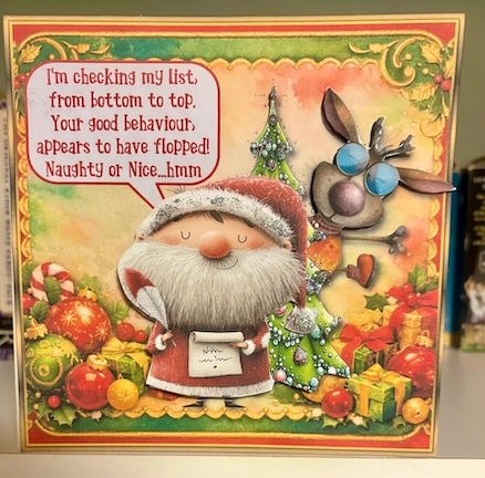 Im Checking my List - 2 by Helen Howell