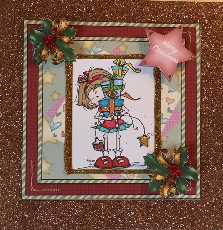 Crafty Bob's Sassy Cheryl Single: Sassy Sallys Christmas -  by Helen Howell