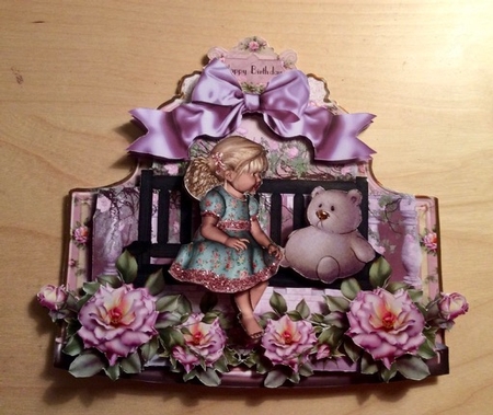 Their Favourite Bench Shaped Card Kit by Helen Howell
