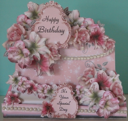 That Beautiful Birthday Cake - Pretty Pink by Helen Howell