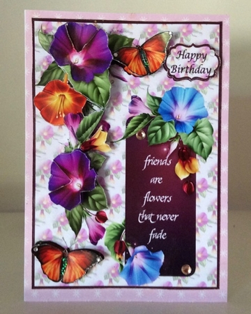 Friends and flowers by Helen Howell