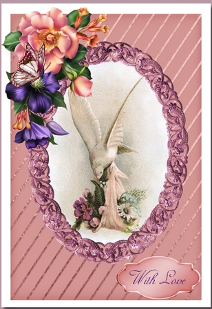 Rose Gold Foil Background by Helen Howell