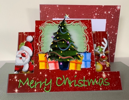 Merry Christmas to You! - Central Stepper Card  by Helen Howell