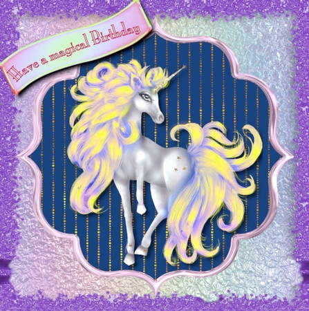Unicorn Layered Template by Helen Howell
