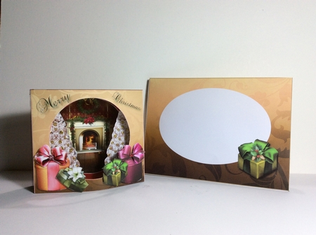 Traditional Christmas Diorama by Helen Howell