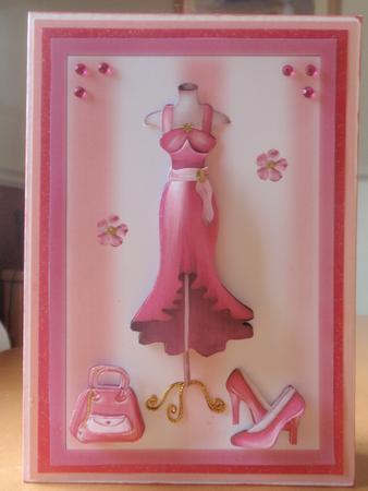 Dark Pink Fashion by Helen Jennings