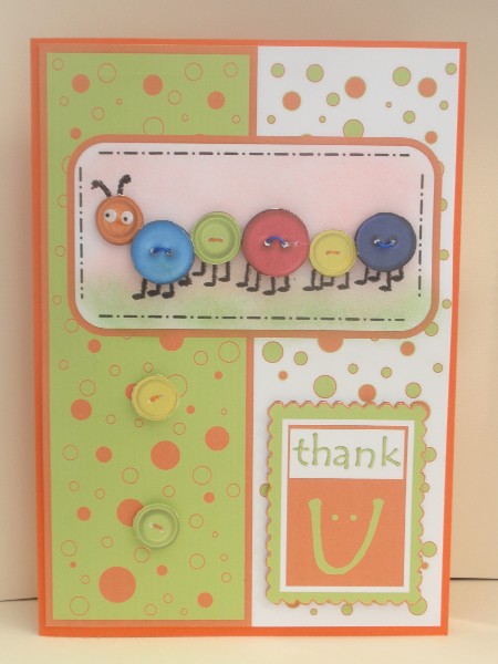 Caterpillar Thank You Sheet by Helen Jennings