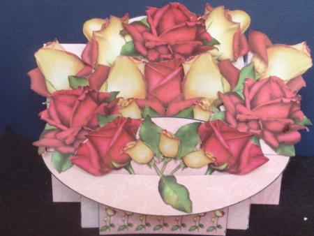 Romantic Roses Shelf Card Kit by Helen Jennings