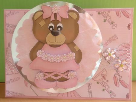 Rosie the Ballerina Bear Step-by-step Sheet by Helen Jennings