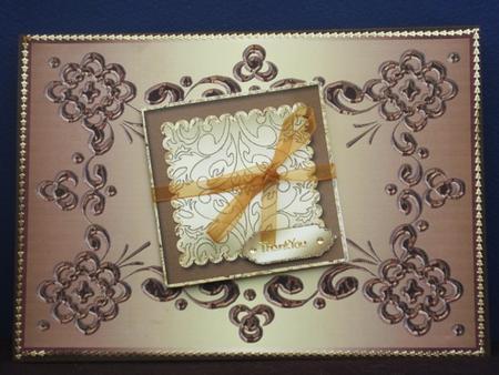 Blank Mini Cards with Scalloped Base (set 1) by Helen Jennings