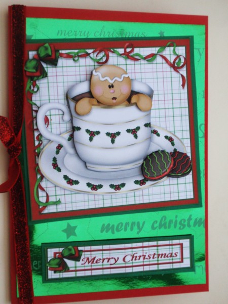 The Gingerbread Man Christmas Cuppa by Helen Jennings