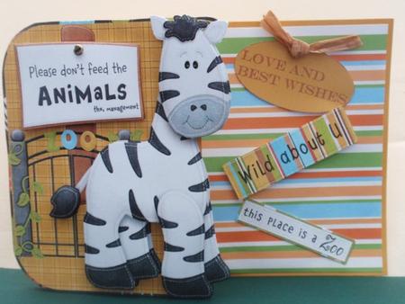 Zebra at the Zoo by Helen Jennings