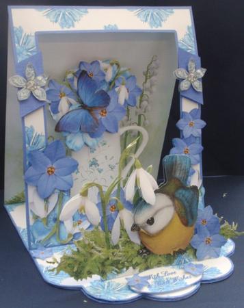 3D Open Front Easel Kit - Spring is Here by Helen Jennings