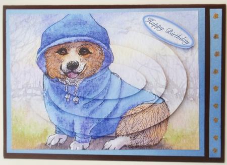 Hound Hoodie Oval Pyramid by Helen Jennings