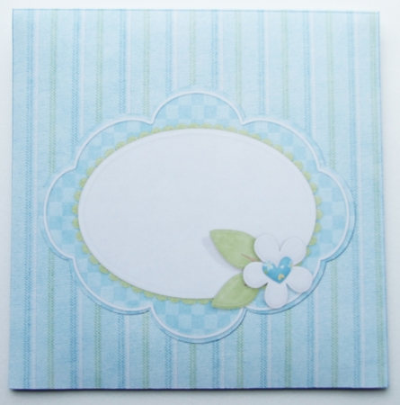 Sing A Little Song Spring Has Sprung Rounded Corner Card Kit with Matching Envelope  by Helen Sunter