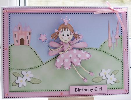 A5 Fairy Twinkletoes Quick Card N 3D Decoupage Featured Gallery Photo