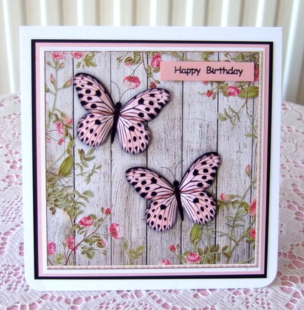 Vintage Butterflies Quick card 3 Featured Gallery Photo