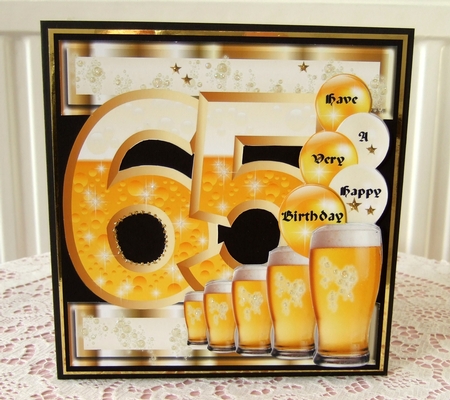 Birthday BEER Celebration - Bumper Kit - Ages 18 to 95 by Helen Warren