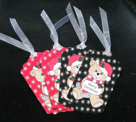 Christmas Big Gift Tags or Toppers by Charlie Angel