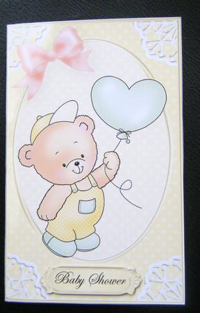 Robert's Balloon New Baby Lottery Wallet Card by Charlie Angel