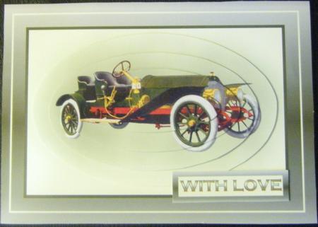 Vintage Car Card Front 4 by Charlie Angel
