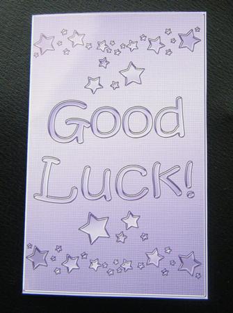 Good Luck Lottery Wallet Card by Charlie Angel