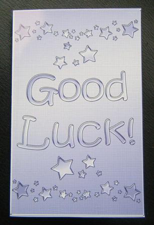 Good Luck Lottery Wallet Card by Charlie Angel