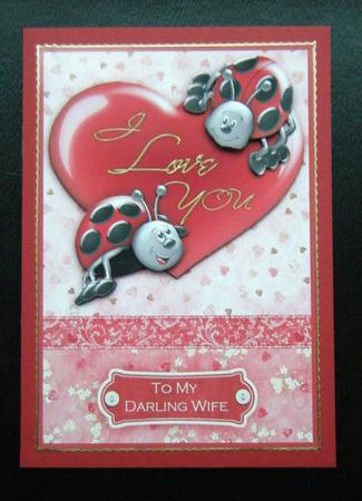 Love Bugs Topper and Decoupage by Charlie Angel