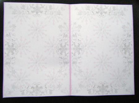 Winter Wonderland Wedding Pink Insert 1 by Charlie Angel