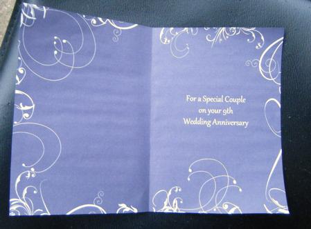 Swirl Insert Purple Anniversary by Charlie Angel